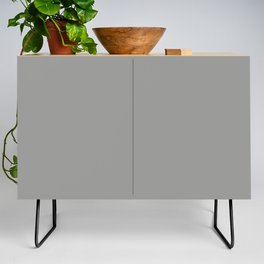 Dark Cloud Gray Grey Solid Color Pairs PPG Playing Possum PPG0997-5 Credenza