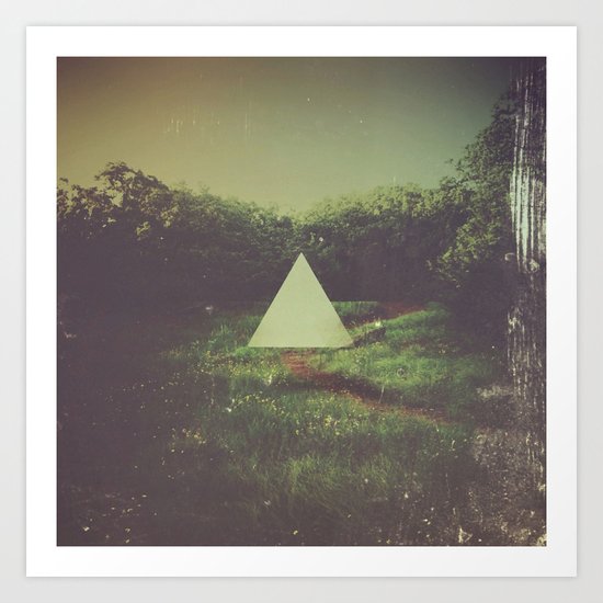 There Is No Path To Follow Art Print