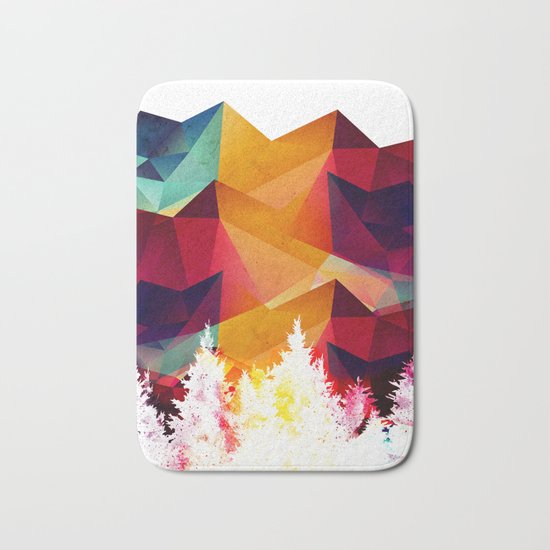 Forest made of color Bath Mat