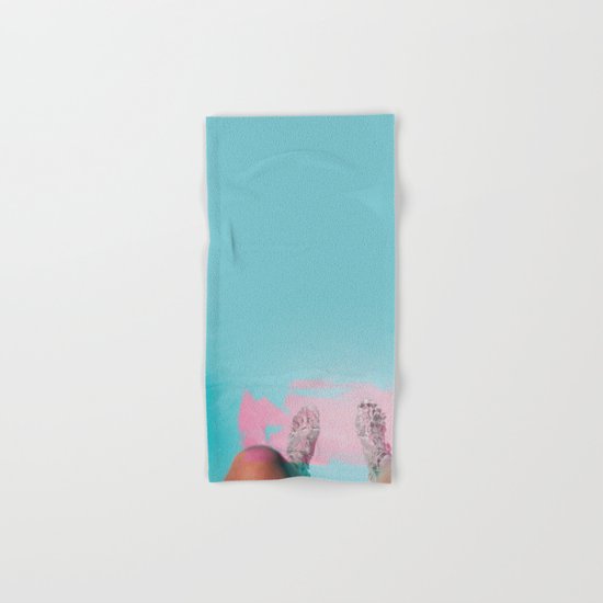 Both Feet In #society6 #buyart Hand & Bath Towel