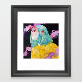 Oni girl Framed Art Print