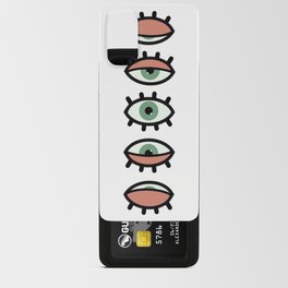 Eye Moon Phases Android Card Case