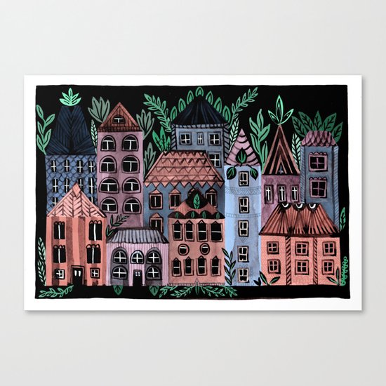 Little Street Canvas Print