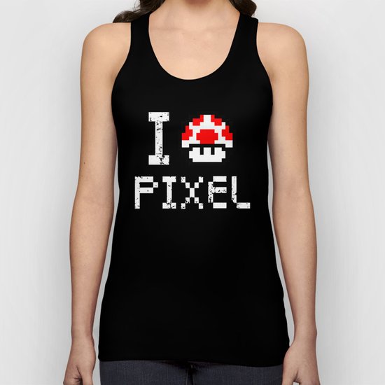 Pixel Unisex Tank Top