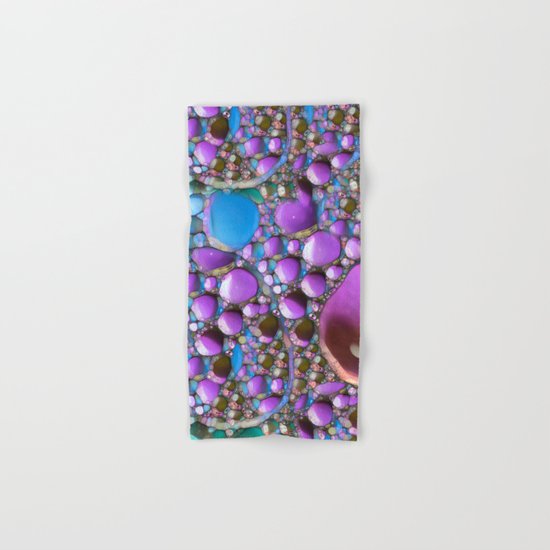 Green Purple and Blue Hand & Bath Towel