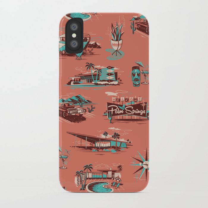 WELCOME TO PALM SPRINGS iPhone Case
