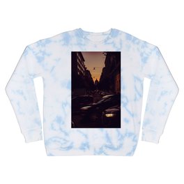 City Streets at Night Crewneck Sweatshirt