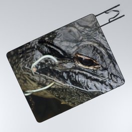 Alligator Hook Picnic Blanket