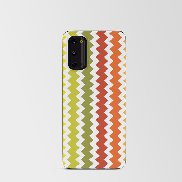 Bright zig zag Android Card Case