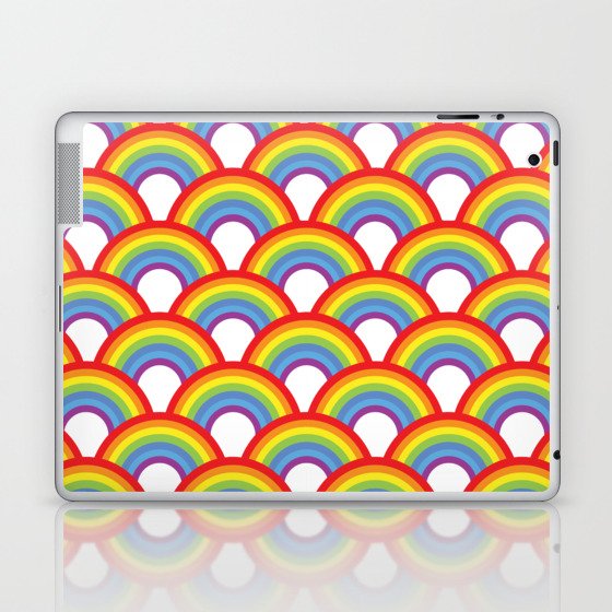 Rainbow Pattern Laptop & iPad Skin