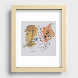 "Tails of Two" Recessed Framed Print