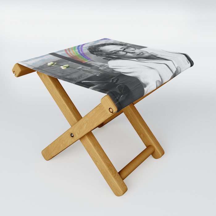 Bernie's Rainbow Folding Stool