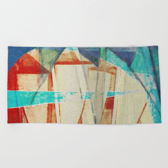 Stilt House 4 Beach Towel