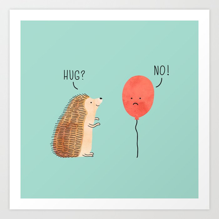 impossible love Art Print by Milkyprint | Society6