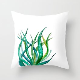 Seaweed Throw Pillow