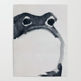 Matsumoto Hoji Frog Painting Poster