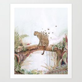Leopard Metamorphosis Art Print