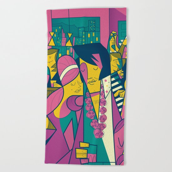 Elvis Beach Towel