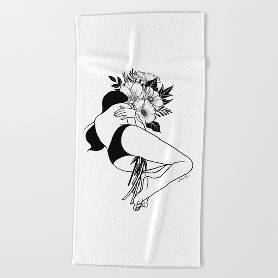 Energy Saving Mode Beach Towel