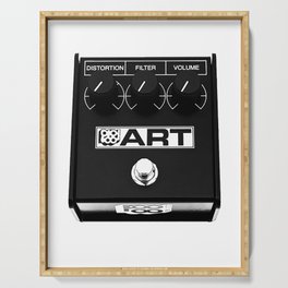 ART Guitar Classic Distortion Effects Pedal Serving Tray