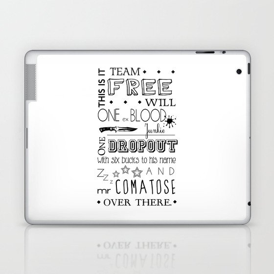 Team Free Will Laptop & iPad Skin