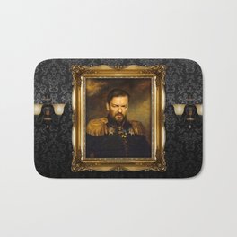 Ricky Gervais - replaceface Bath Mat | Painting, Vintage, Digital, Curated, People 