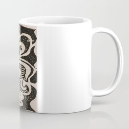 Distressed Fleur-de-Lis Coffee Mug
