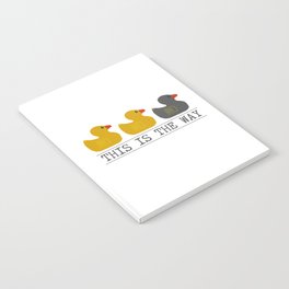 Minnesota Duck Duck Gray Duck - This is the Way Notebook