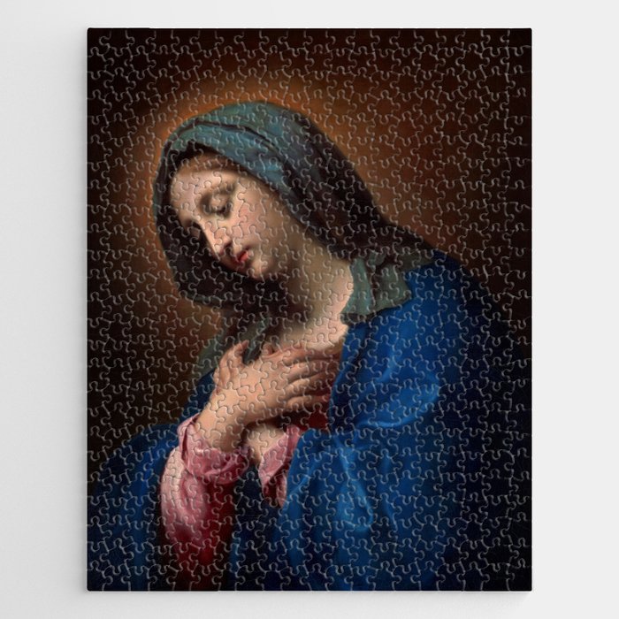 Madonna by Carlo Dolci Jigsaw Puzzle