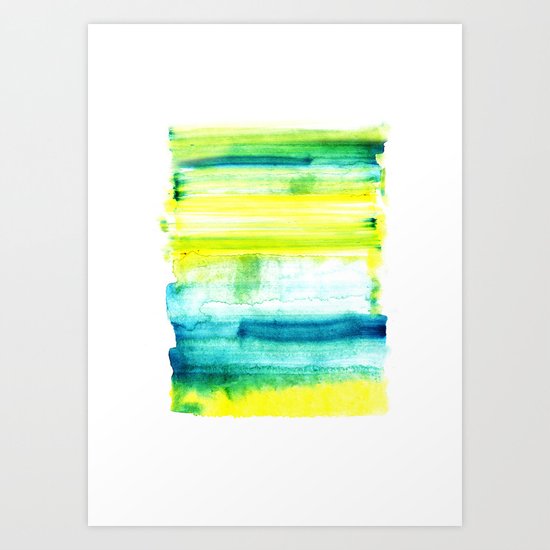 Swimming Upstream Art Print