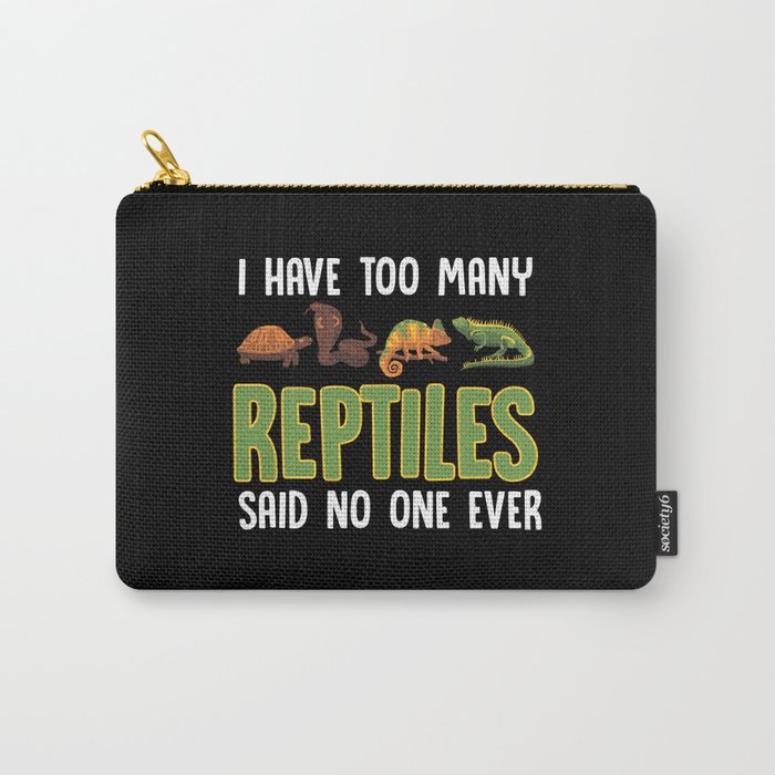 Herpetologist Reptile Reptiles Crocodile herping Carry-All Pouch