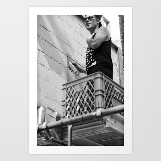 Graff 2 Art Print