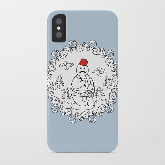 OttoSnowMan iPhone Case