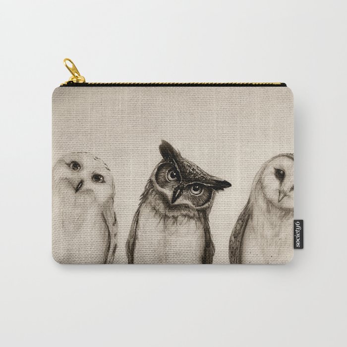 The Owl's 3 Carry-All Pouch