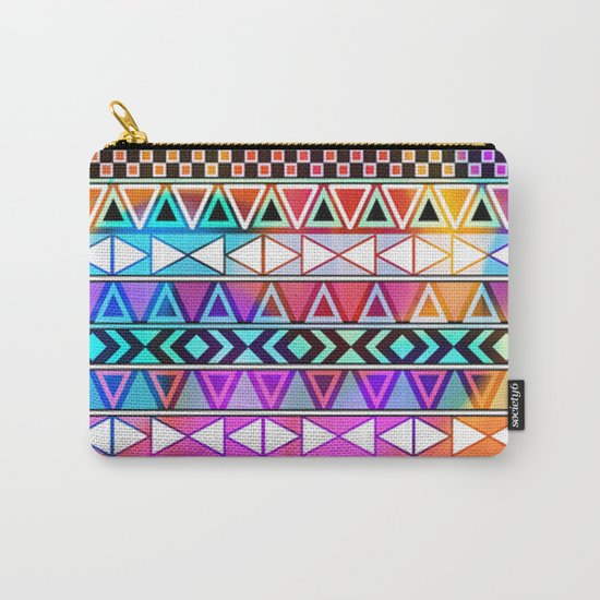Tribal Pattern 08 Carry-All Pouch