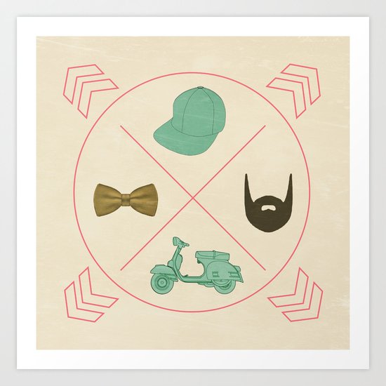 my vision della dolce vita Art Print