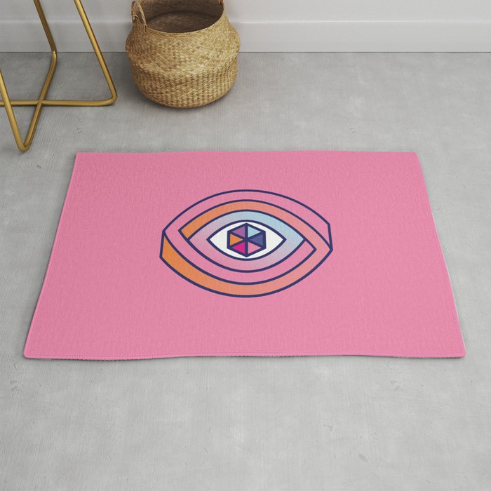 The eye of multiple perspectives Rug