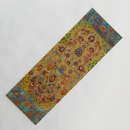 Hereke Vintage Persian Silk Rug Print Yoga Mat