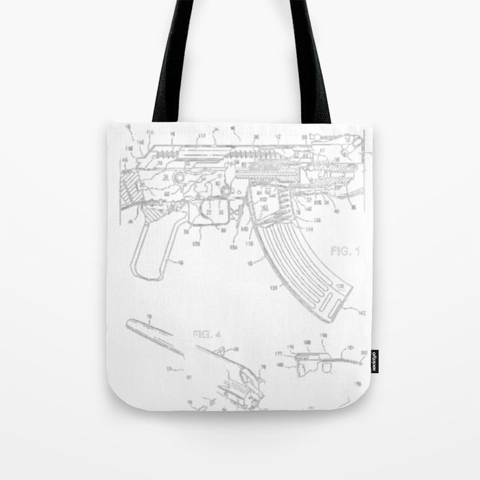 Ak 47 Assembly Instruction - Cool Design On Poster Tshirt And More Tote Bag