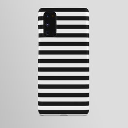 Stripe Black And White Bengal Vertical Line Bold Minimalist Stripes Lines Drawing Android Case