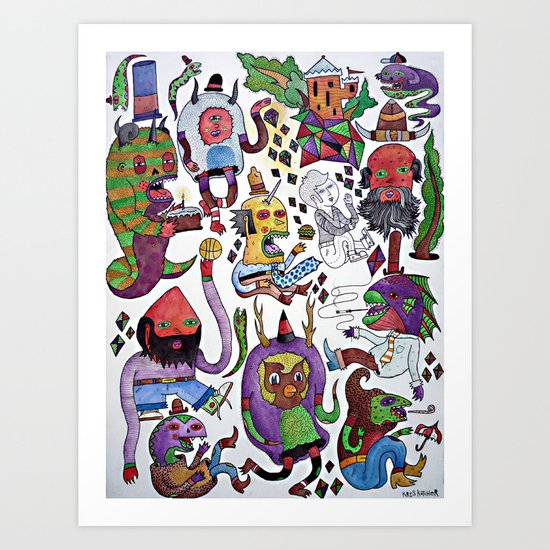 Self Portrait Art Print