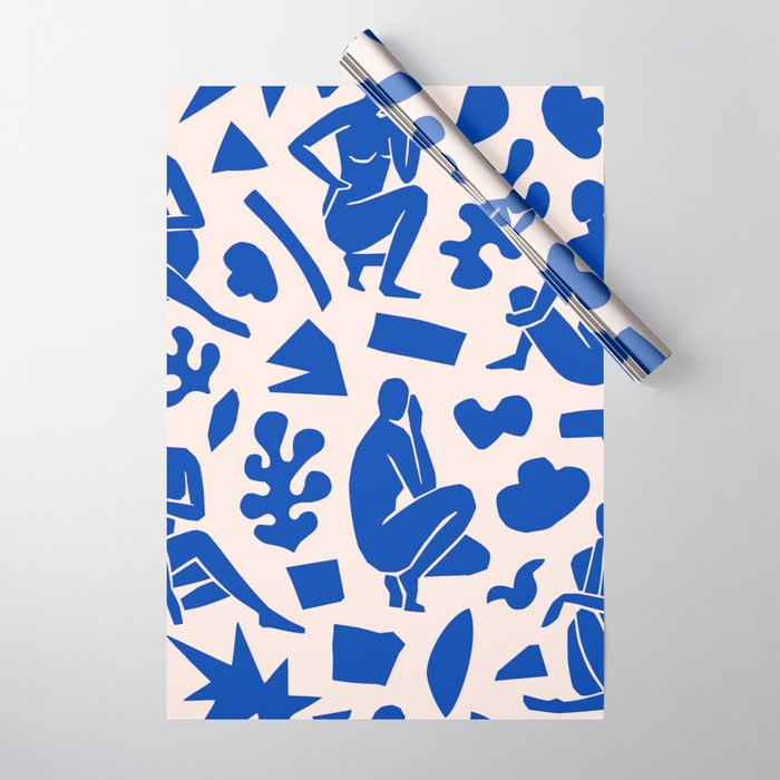 Henri Matisse The Blue Nude Cut Outs Art Pattern Wrapping Paper