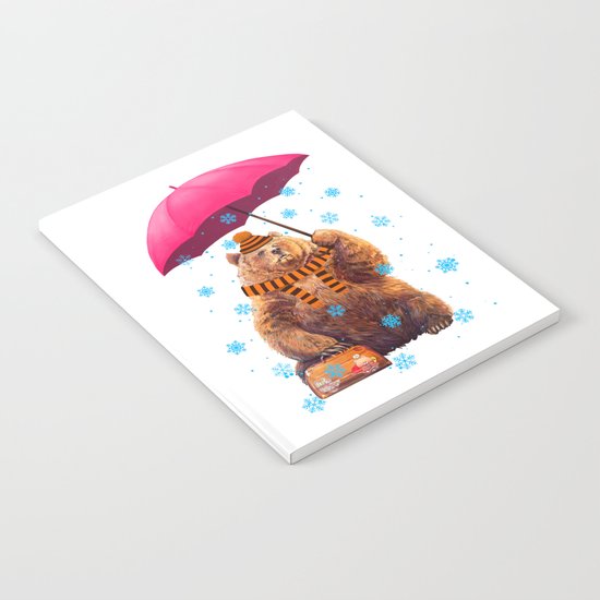 Winter bear Notebook