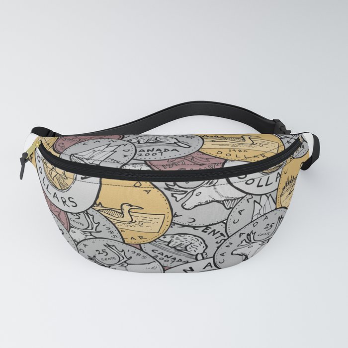 Canadian Coins Fanny Pack