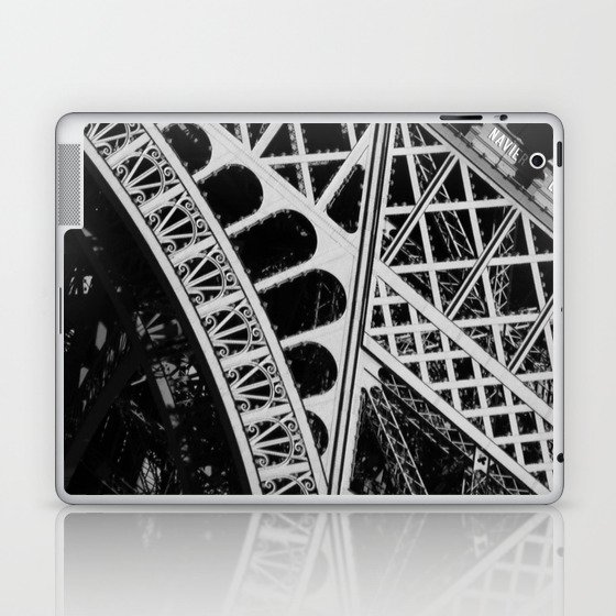 Eiffel Tower Detail, Paris, France. Laptop & iPad Skin