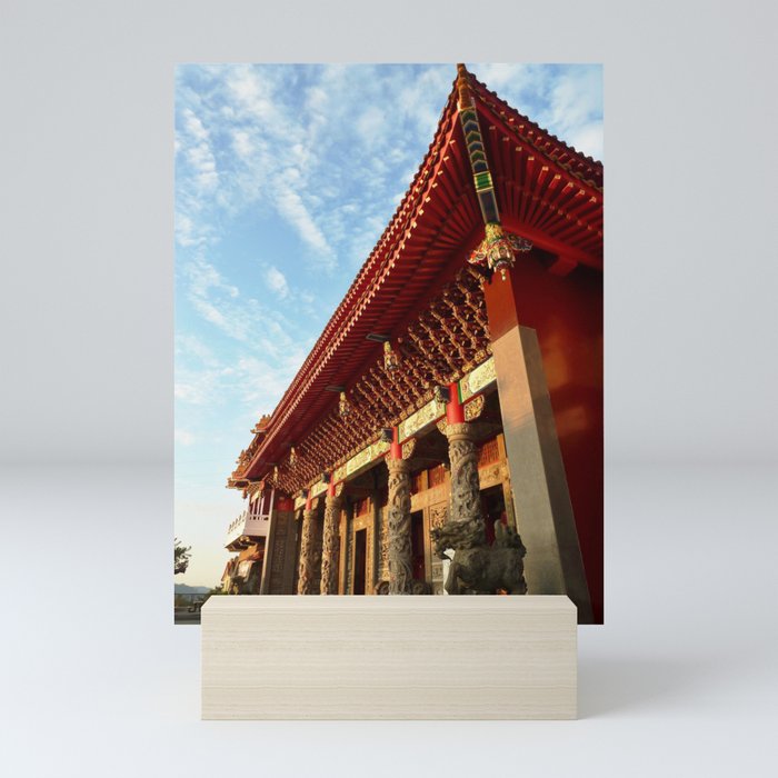 Wenwu Temple in Taiwan Mini Art Print