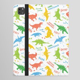 millennium dinosaur illustration iPad Folio Case
