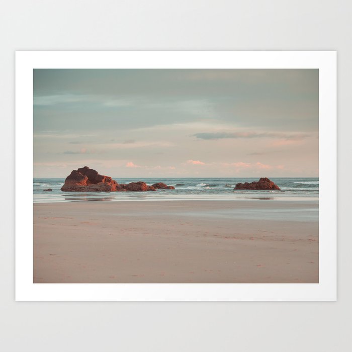 Oregon Sunrise - Cannon Beach Landscape Photography Art Print