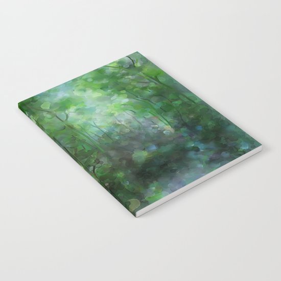 Watercolor forest Notebook