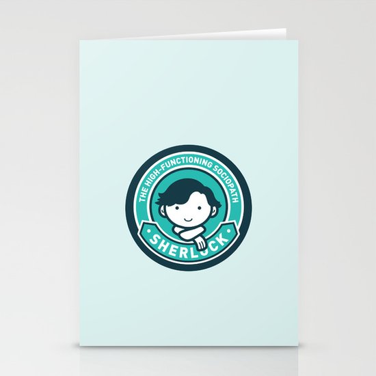 Sherlock Stationery Cards